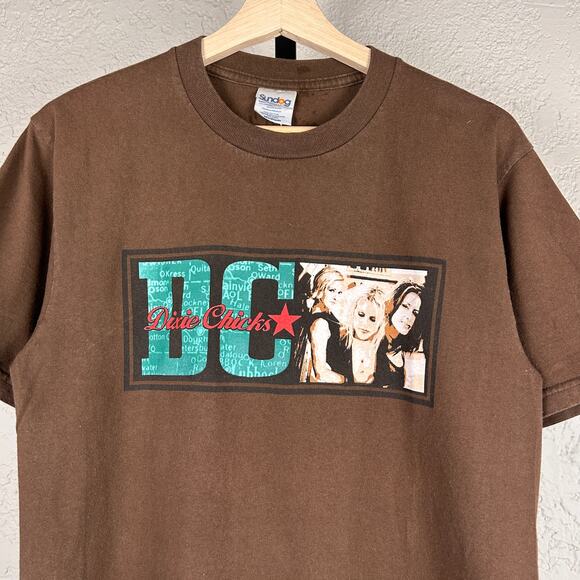 Dixie Chicks Y2K 2003 Top Of The World Tour Medium Band Tee - Picture 2 of 5